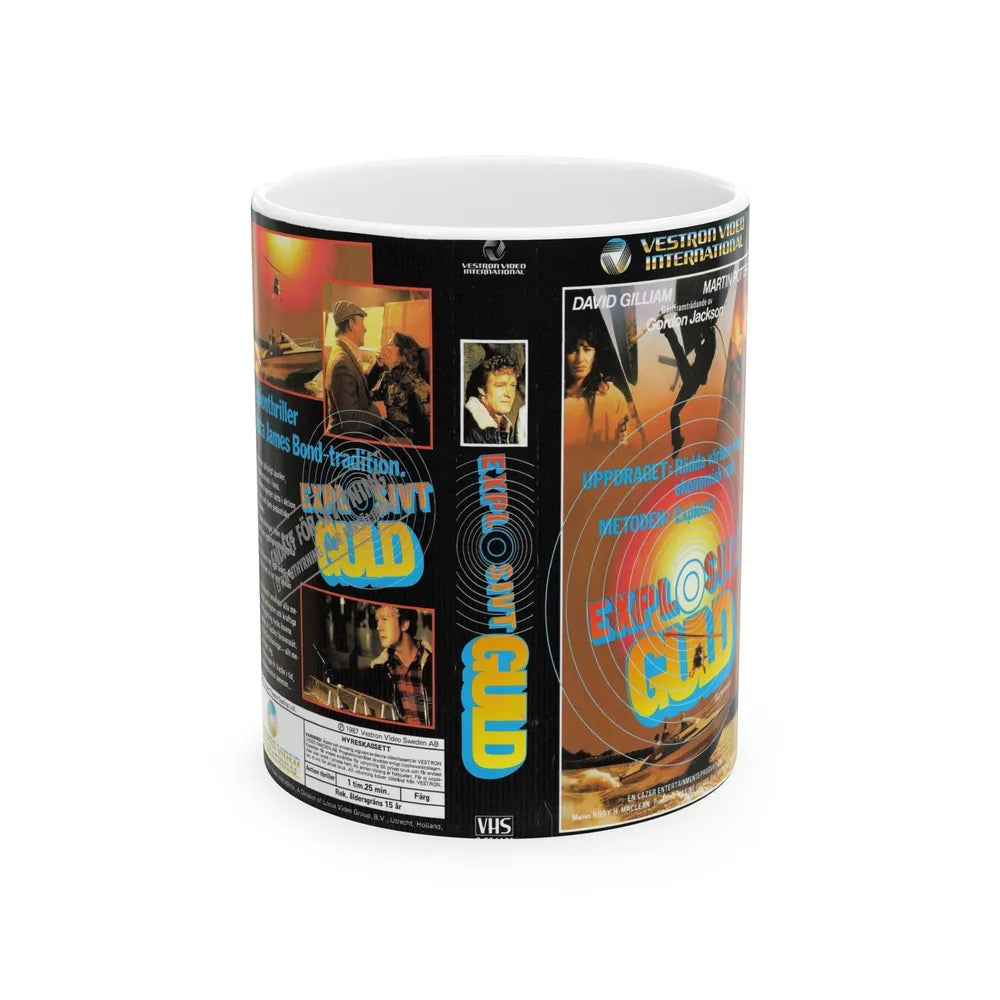 GUNPOWDER (VHS COVER) - White Coffee Mug-11oz-Go Mug Yourself