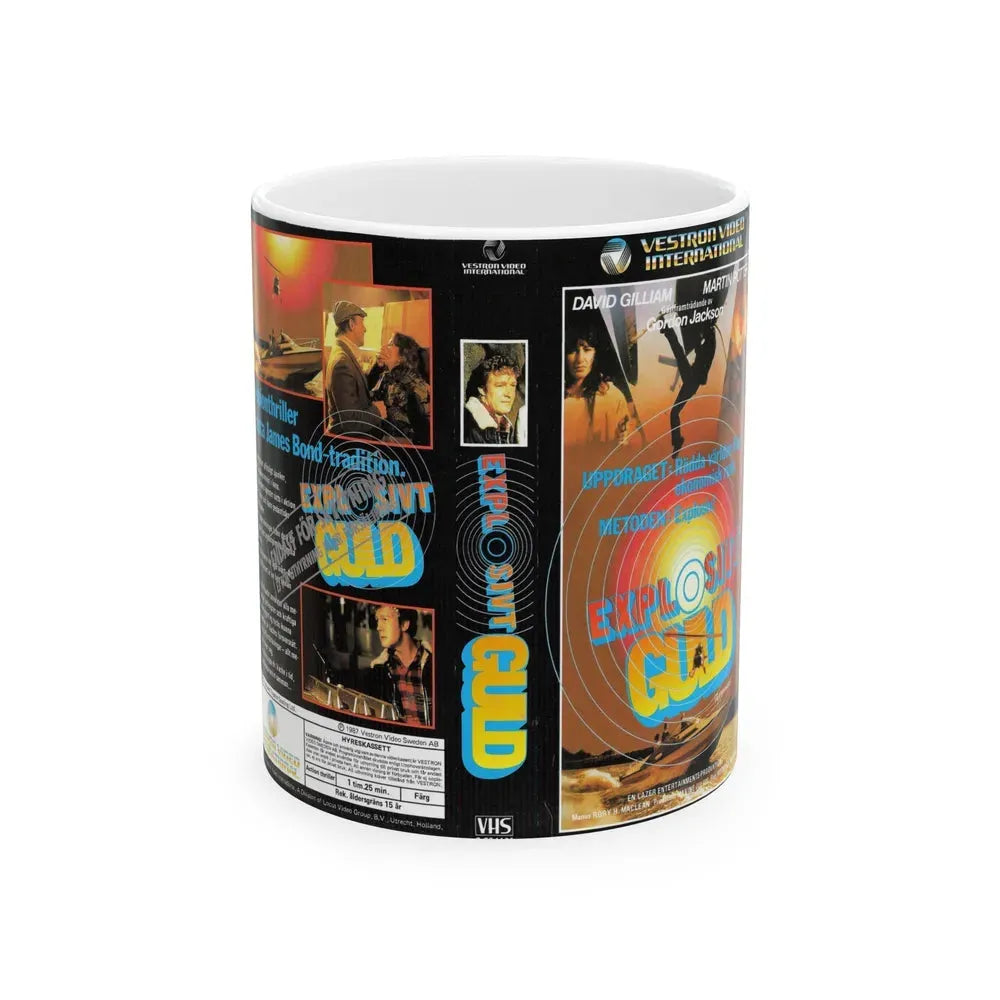 GUNPOWDER (VHS COVER) - White Coffee Mug 11oz - Go Mug Yourself
