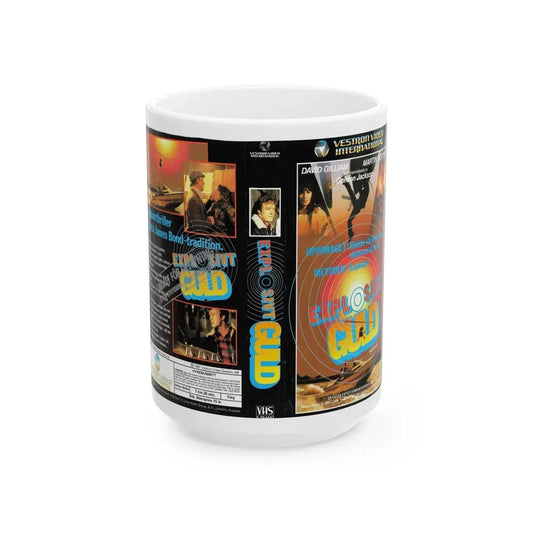 GUNPOWDER (VHS COVER) - White Coffee Mug 15oz - Go Mug Yourself