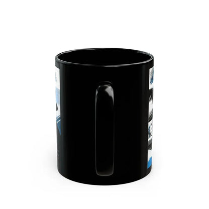 Gus Rescues Ten Little Angels, Popular Science, December 1952 - Black Coffee Mug - Go Mug Yourself