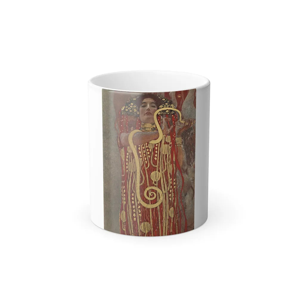 Gustav Klimt (1862-1918) Hygeia - 1907 - Color Changing Mug 11oz-Go Mug Yourself