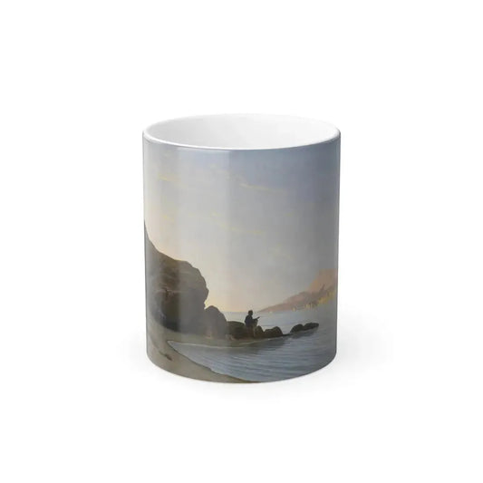Gustave Paul Robinet (1845-1932) The Greek Coast - Color Changing Mug 11oz 11oz - Go Mug Yourself