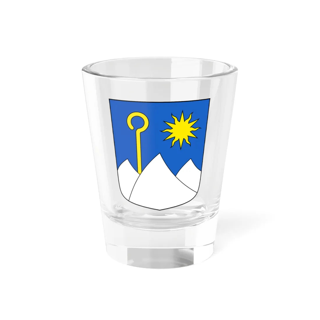GuttetFeschel-blazon (Switzerland) (Coat of Arms) Shot Glass 1.5oz 1.5oz - Go Mug Yourself
