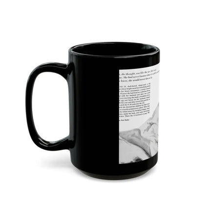 Guy magazine Illustration, December 1963 - Black Coffee Mug - Go Mug Yourself