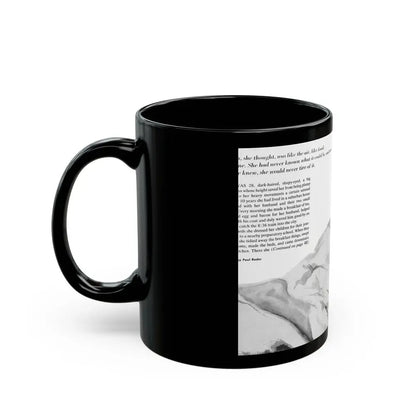 Guy magazine Illustration, December 1963 - Black Coffee Mug - Go Mug Yourself