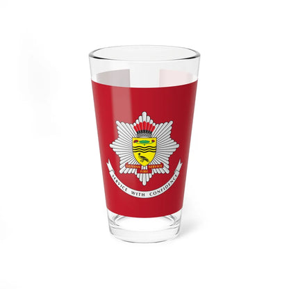 Guyana Fire Service Flag (Guyana) Pint Glass 16oz 16oz - Go Mug Yourself