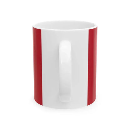 Guyana Fire Service Flag (Guyana) White Coffee Mug - Go Mug Yourself