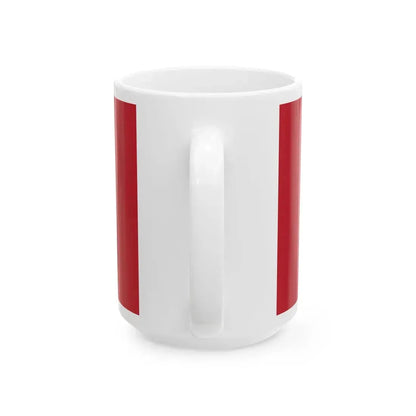 Guyana Fire Service Flag (Guyana) White Coffee Mug - Go Mug Yourself