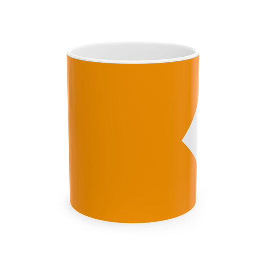 Gwalior flag (India) White Coffee Mug-11oz-Go Mug Yourself
