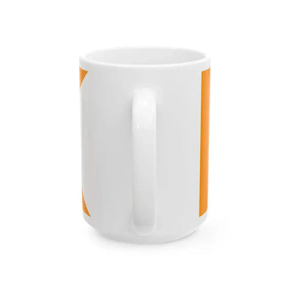 Gwalior flag (India) White Coffee Mug - Go Mug Yourself