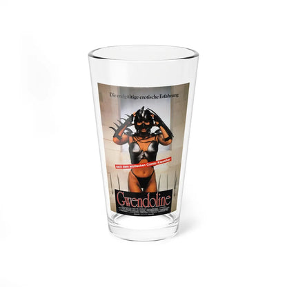 GWENDOLINE 1984 Movie Poster - Pint Glass 16oz-16oz-Go Mug Yourself