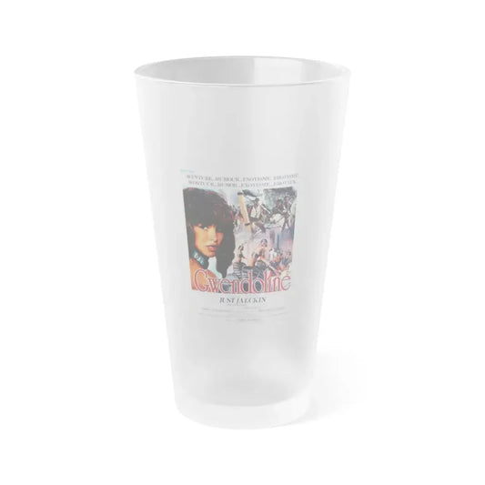 GWENDOLINE (FRENCH) 1984 Movie Poster - Frosted Pint Glass 16oz Default Title - Go Mug Yourself