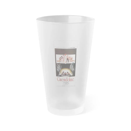 GWENDOLINE (ITALIAN) 1984 Movie Poster - Frosted Pint Glass 16oz Default Title - Go Mug Yourself