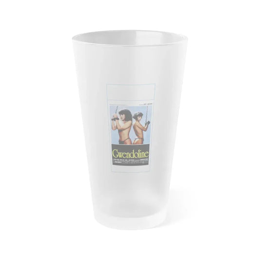 GWENDOLINE (ITALIAN) (2) 1984 Movie Poster - Frosted Pint Glass 16oz Default Title - Go Mug Yourself