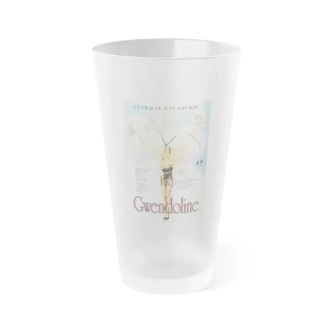 GWENDOLINE (SPANISH) 1984 Movie Poster - Frosted Pint Glass 16oz Default Title - Go Mug Yourself