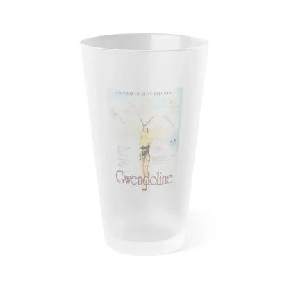 GWENDOLINE (SPANISH) 1984 Movie Poster - Frosted Pint Glass 16oz Default Title - Go Mug Yourself