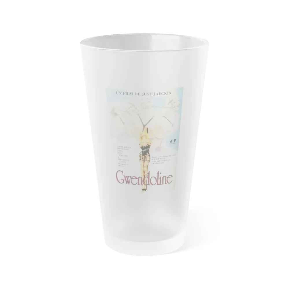 GWENDOLINE (SPANISH) 1984 Movie Poster - Frosted Pint Glass 16oz-Go Mug Yourself