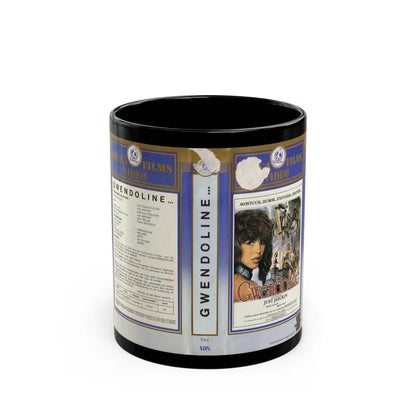 GWENDOLINE (VHS COVER) - Black Coffee Mug 11oz - Go Mug Yourself