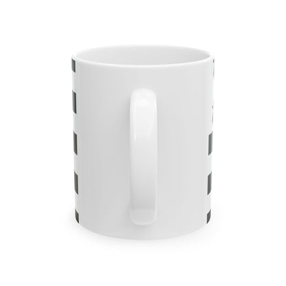 Gwenn ha Du 11 mouchetures (Belgium) White Coffee Mug-Go Mug Yourself