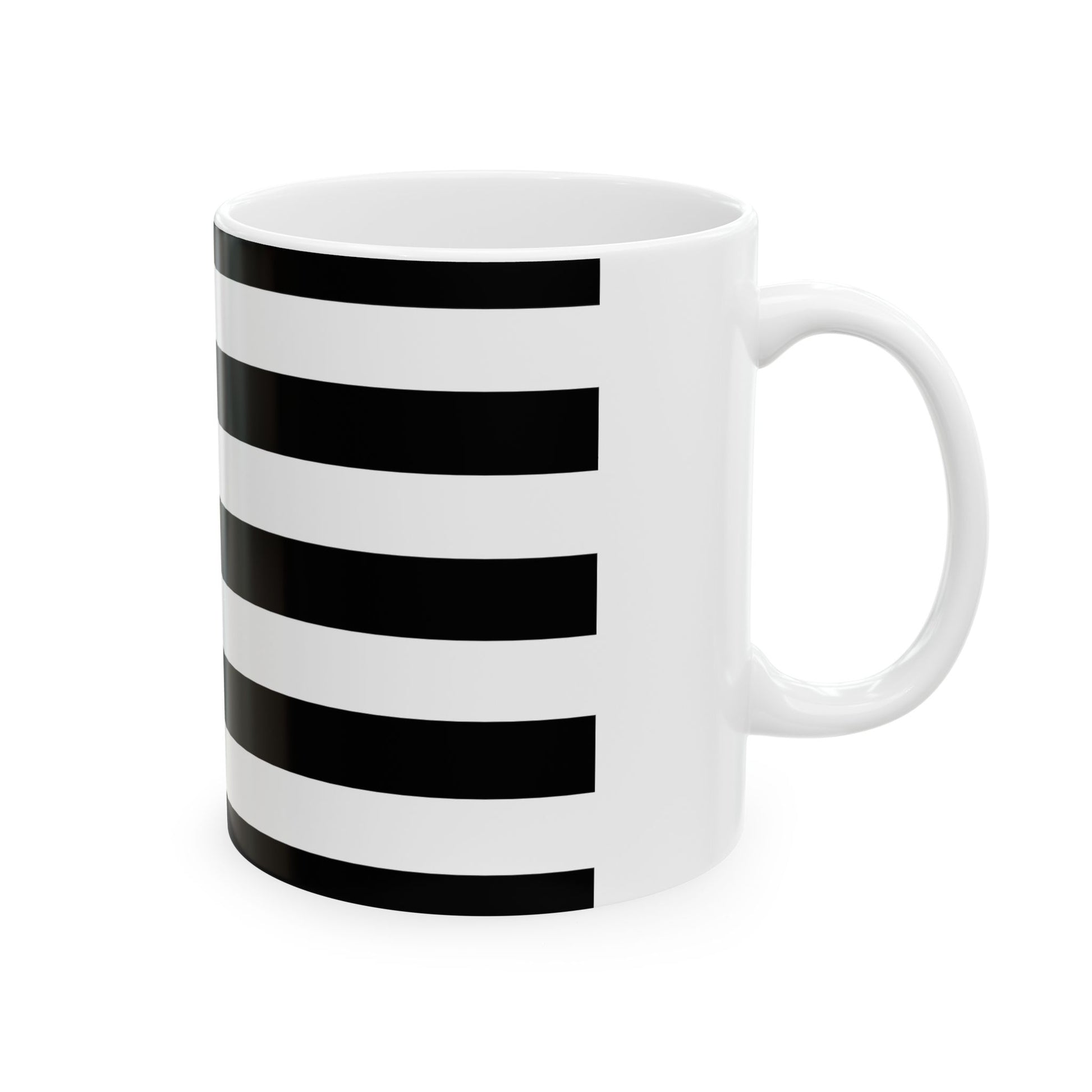 Gwenn ha Du 11 mouchetures (Belgium) White Coffee Mug-Go Mug Yourself