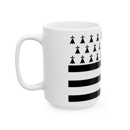 Gwenn ha du 14 mouchetures (Belgium) White Coffee Mug - Go Mug Yourself