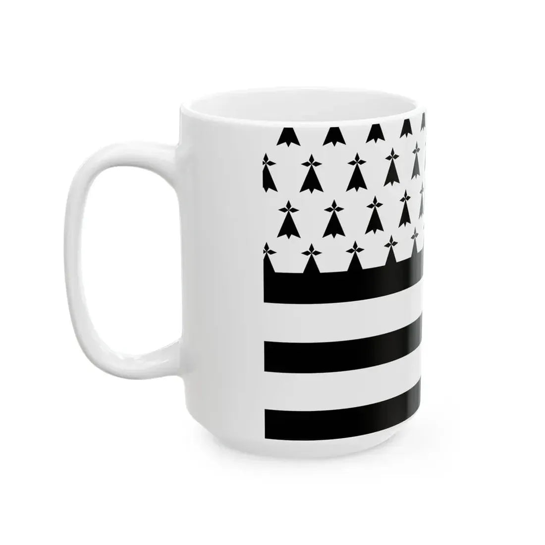 Gwenn ha Du 1923 (Belgium) White Coffee Mug - Go Mug Yourself