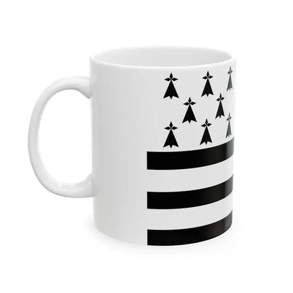 Gwenn ha du 8 mouchetures (Belgium) White Coffee Mug - Go Mug Yourself