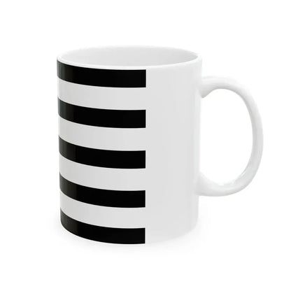 Gwenn ha du 8 mouchetures (Belgium) White Coffee Mug - Go Mug Yourself