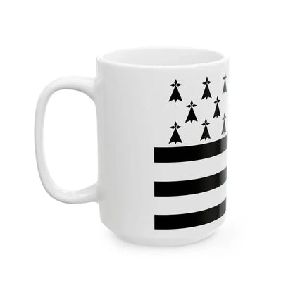 Gwenn ha du 8 mouchetures (Belgium) White Coffee Mug - Go Mug Yourself