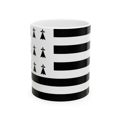 Gwenn ha Du 9 mouchetures - 1937 (Belgium) White Coffee Mug 11oz - Go Mug Yourself