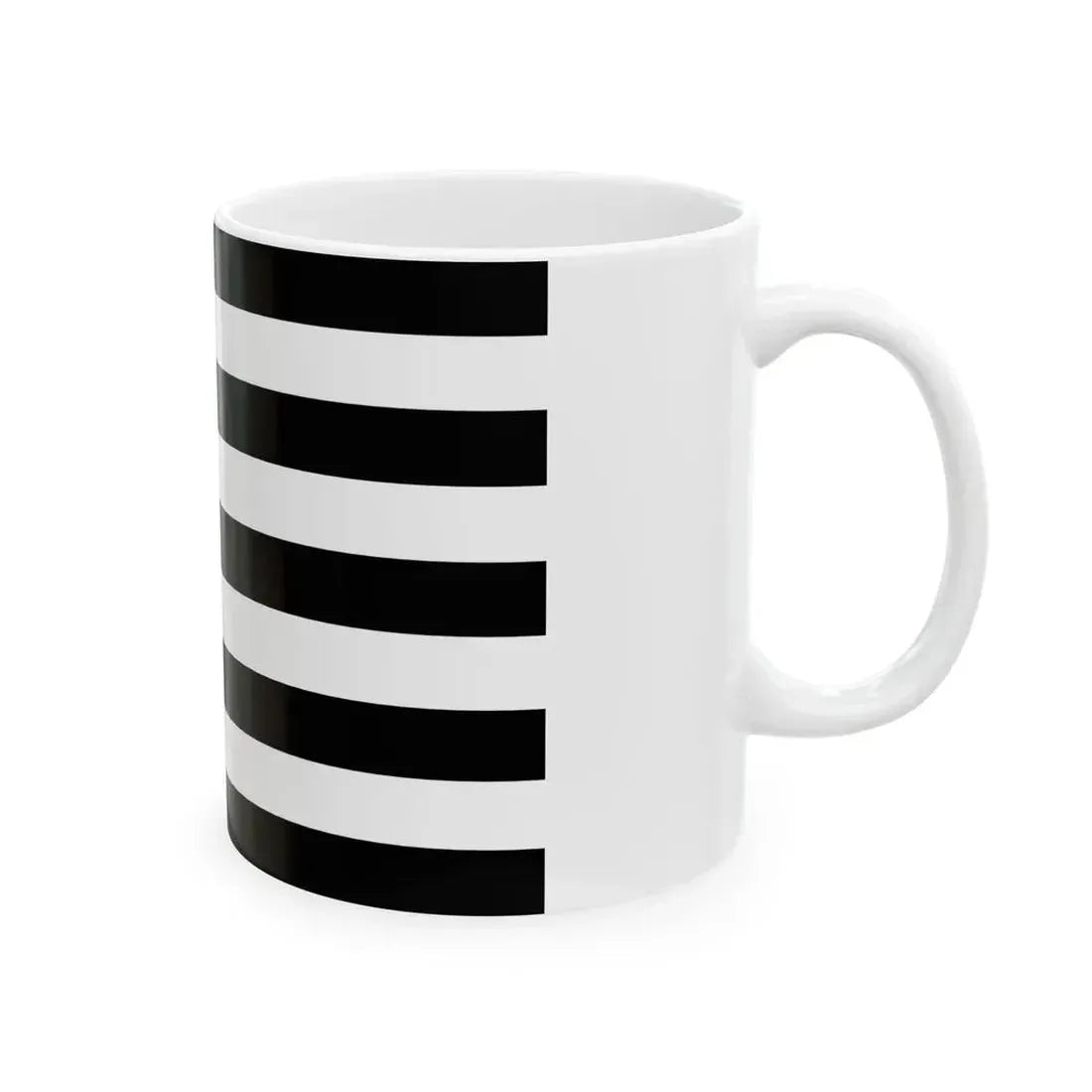 Gwenn ha Du 9 mouchetures - 1937 (Belgium) White Coffee Mug - Go Mug Yourself