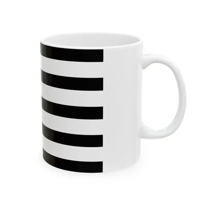 Gwenn ha du 9 mouchetures (Belgium) White Coffee Mug - Go Mug Yourself