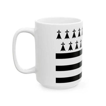 Gwenn ha du 9 mouchetures (Belgium) White Coffee Mug - Go Mug Yourself