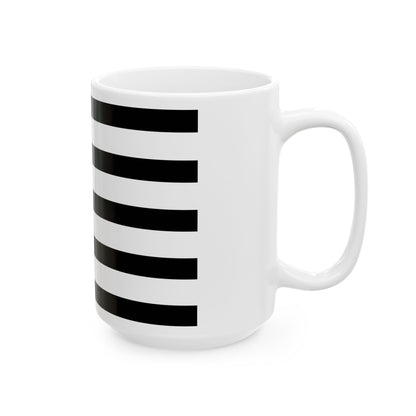 Gwenn ha du 9 mouchetures (Belgium) White Coffee Mug-Go Mug Yourself