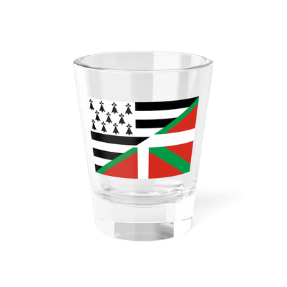 Gwenn-ha-du ikurrina (Belgium) Shot Glass 1.5oz 1.5oz - Go Mug Yourself