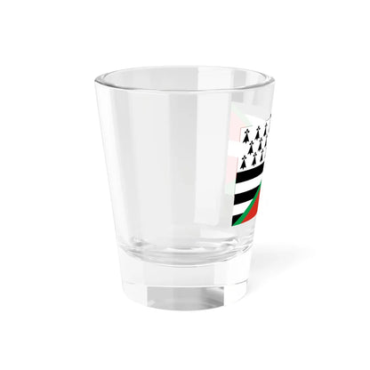 Gwenn-ha-du ikurrina (Belgium) Shot Glass 1.5oz - Go Mug Yourself
