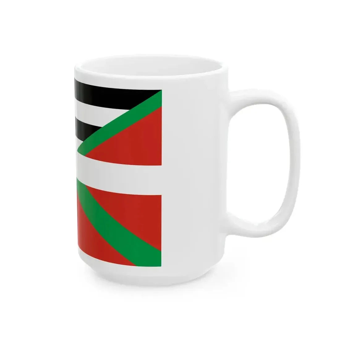 Gwenn-ha-du ikurrina (Belgium) White Coffee Mug - Go Mug Yourself
