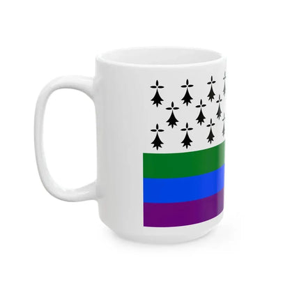 Gwenn-ha-du kanevedenn (Belgium) White Coffee Mug - Go Mug Yourself