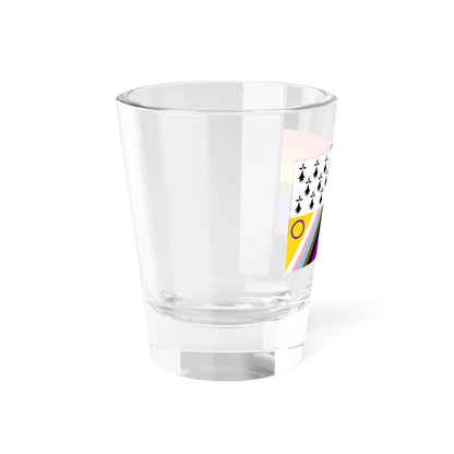 Gwenn-ha-du lgbt (Belgium) Shot Glass 1.5oz - Go Mug Yourself