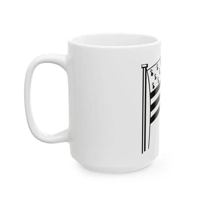 Gwenn ha du ouzh ur wern (Belgium) White Coffee Mug - Go Mug Yourself