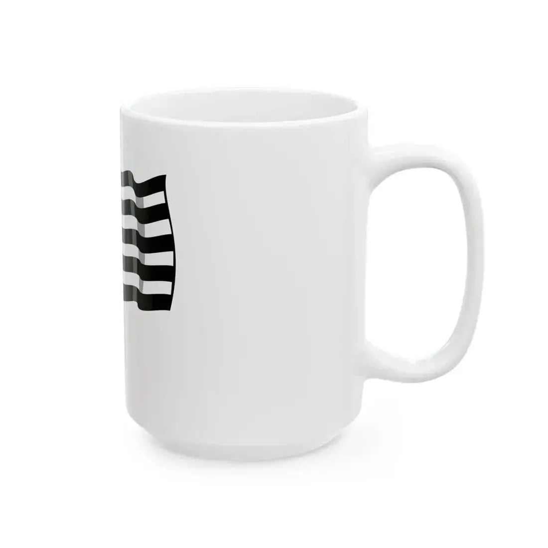 Gwenn ha du ouzh ur wern (Belgium) White Coffee Mug - Go Mug Yourself