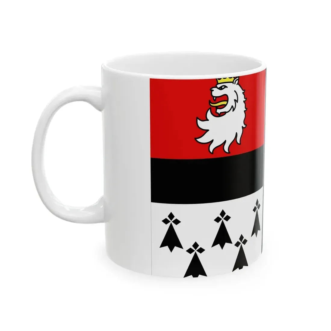 Gwiniegi naoned eeun-vignoable nantais simple (Belgium) White Coffee Mug - Go Mug Yourself