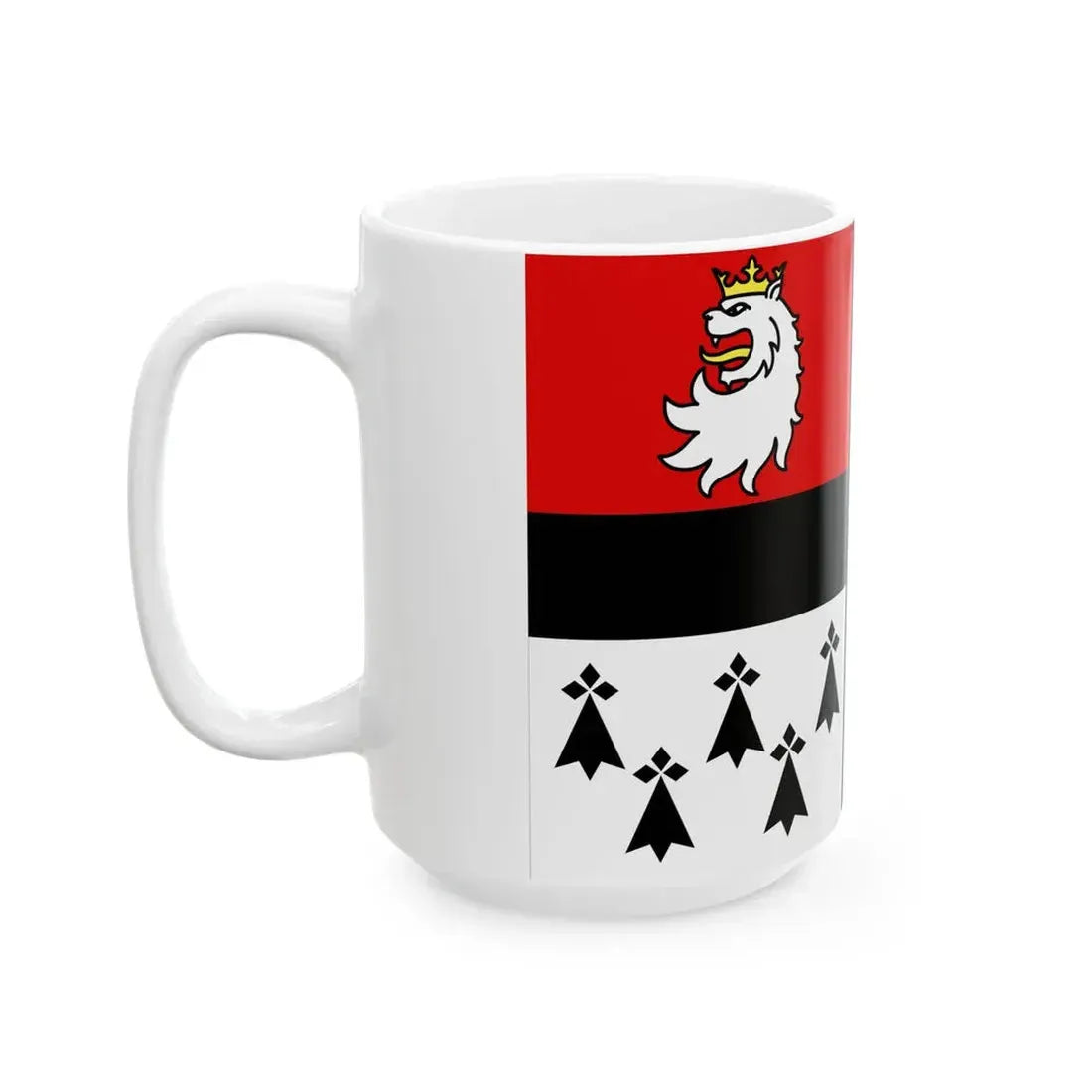 Gwiniegi naoned eeun-vignoable nantais simple (Belgium) White Coffee Mug - Go Mug Yourself