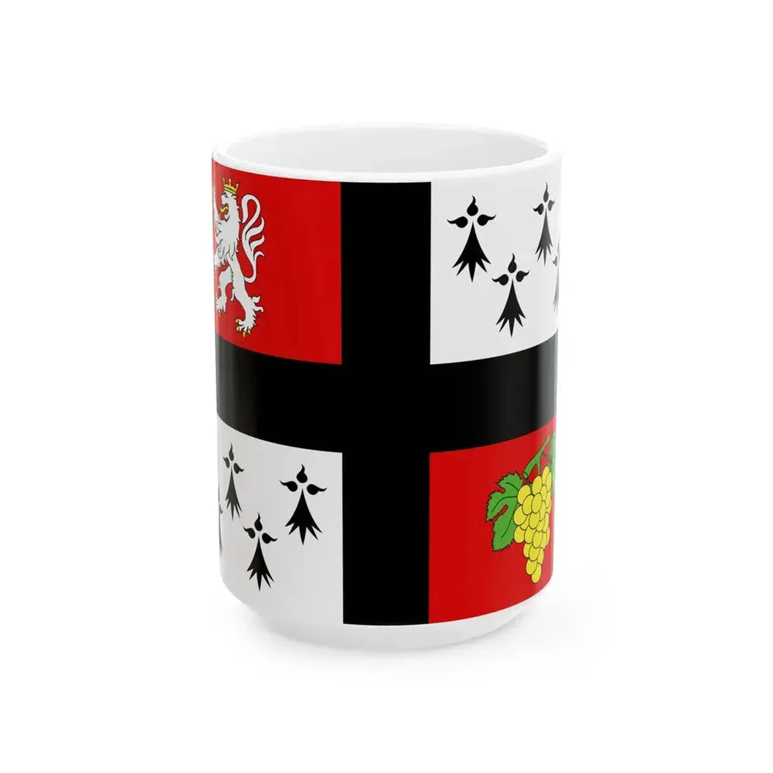 Gwiniegi naoned-vignoble nantais (Belgium) White Coffee Mug 15oz - Go Mug Yourself