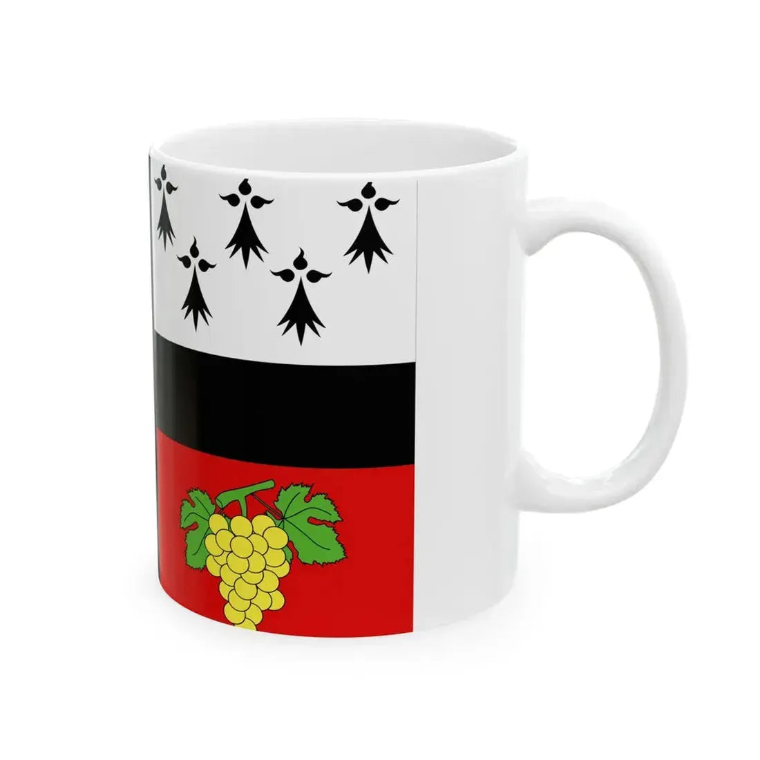 Gwiniegi naoned-vignoble nantais (Belgium) White Coffee Mug - Go Mug Yourself