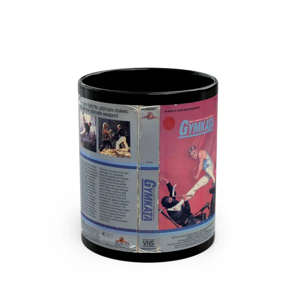 GYMKATA (VHS COVER) - Black Coffee Mug 11oz - Go Mug Yourself