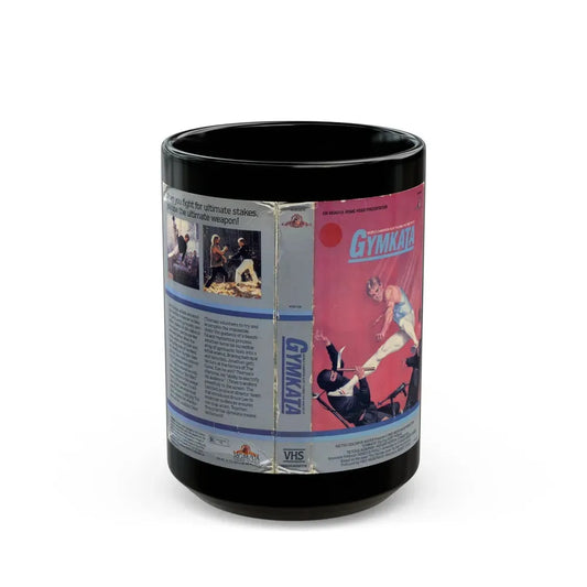 GYMKATA (VHS COVER) - Black Coffee Mug 15oz - Go Mug Yourself