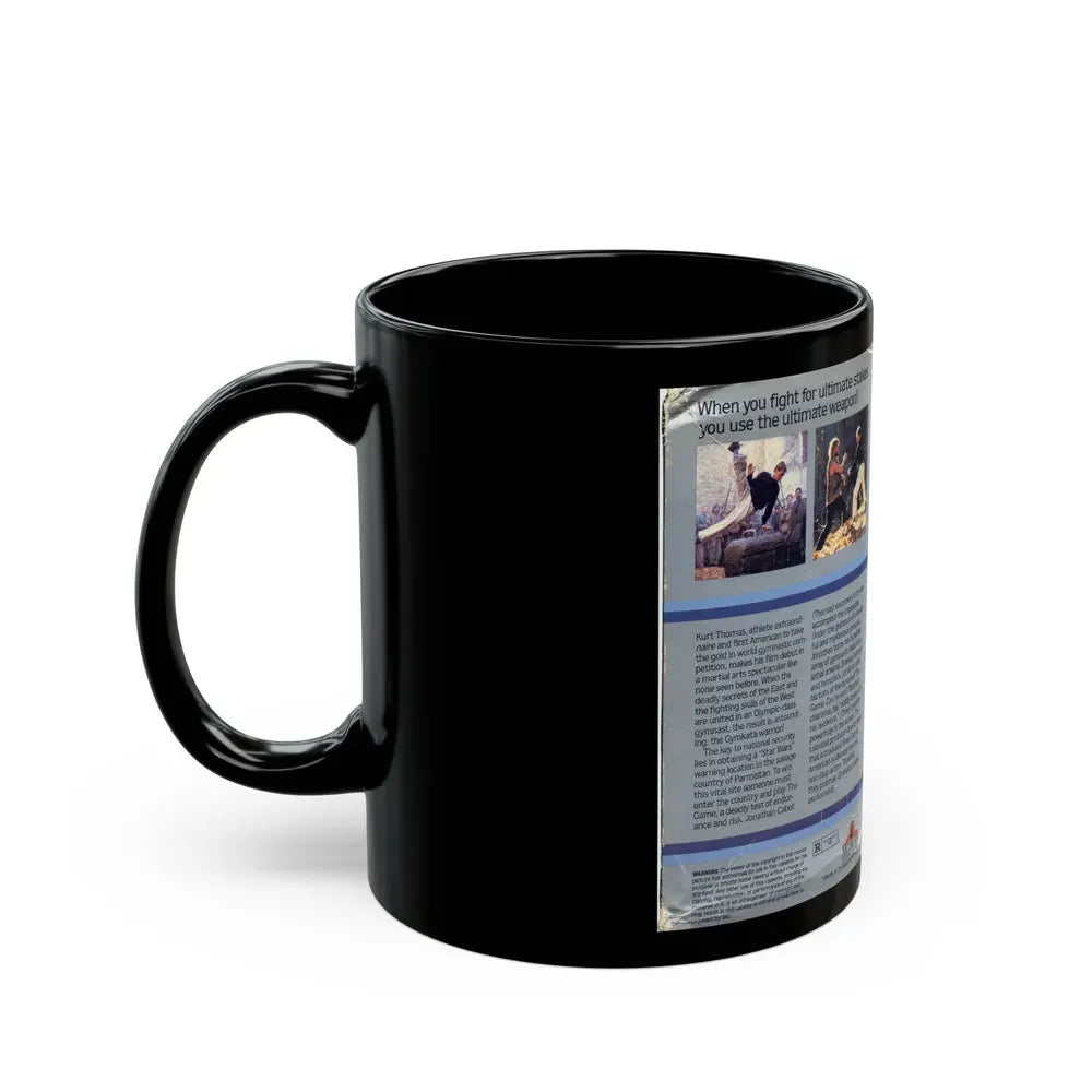 GYMKATA (VHS COVER) - Black Coffee Mug - Go Mug Yourself