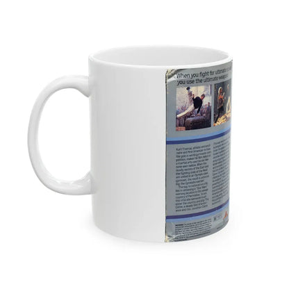 GYMKATA (VHS COVER) - White Coffee Mug - Go Mug Yourself