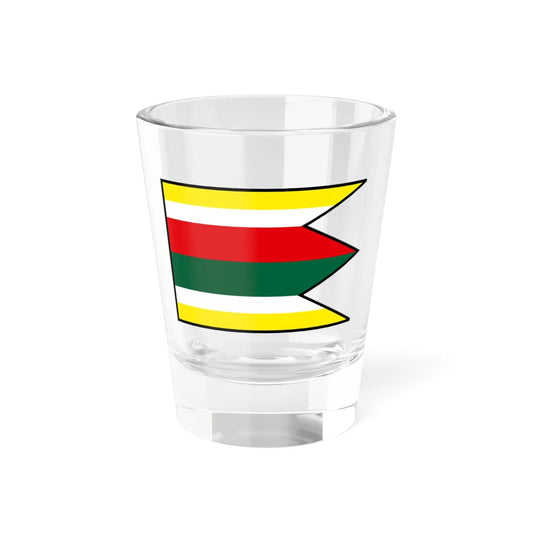 Gynov Kosice Okolie Flag (Slovakia) Shot Glass 1.5oz 1.5oz - Go Mug Yourself